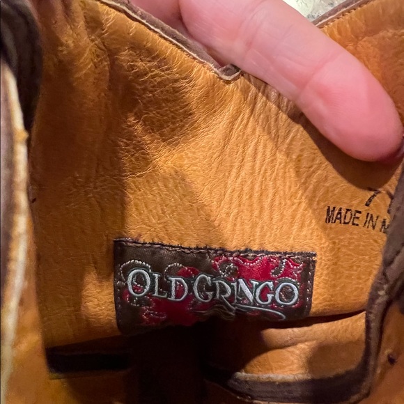 Old Gringo Mid Calf Brown Boots - Picture 5 of 6